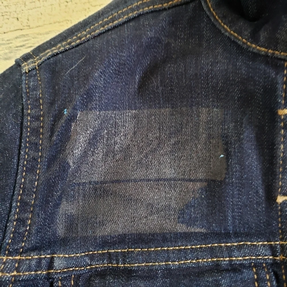 Levis Orginal Trucker Jean Denim Jacket Dark Wash NWT Size Small - Picture 8 of 10